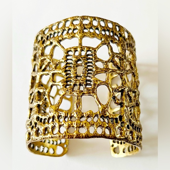 Lucky Brand Jewelry - Vintage Lucky Brand Cuff Bracelet Copper